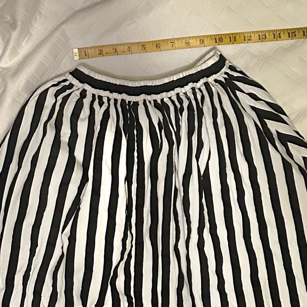 Victorian Choice Gothic Sleepy Hollow Gown Black & White Beetlejuice Dress - Picture 15 of 15